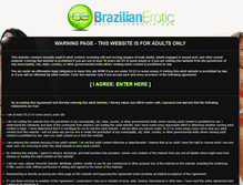 Tablet Screenshot of brazilianerotic.com